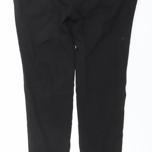ASOS Women's Black Slim Fit Stretch Trousers Size 10 Workwear