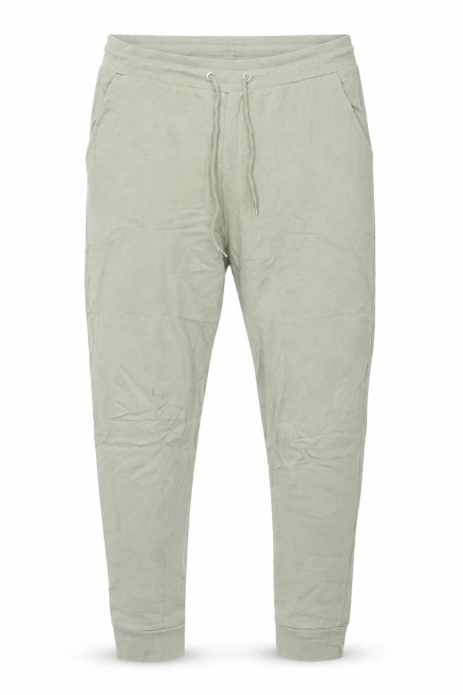 Front view of ASOS Men's Green Jogger Trousers M Regular Fit Cotton Blend