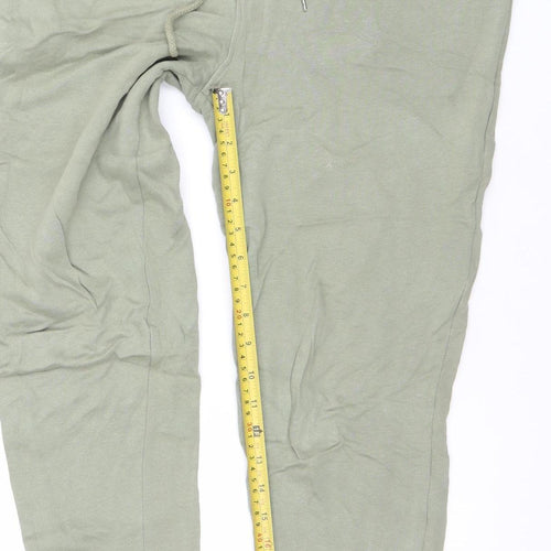 ASOS Men's Green Jogger Trousers M Regular Fit Cotton Blend
