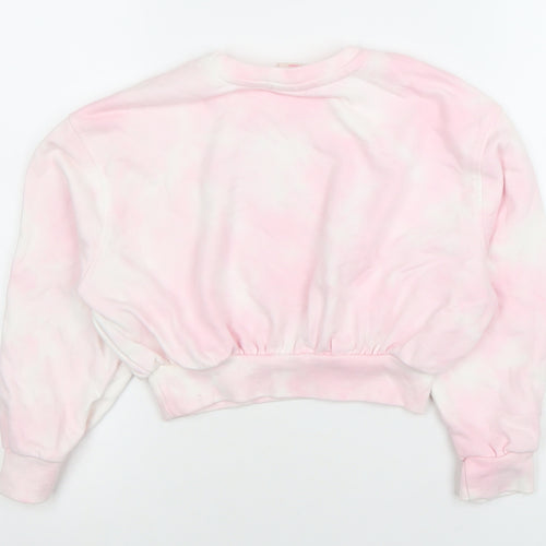 Primark Girls Pink Hello Kitty Pullover Sweatshirt 7-8 Years