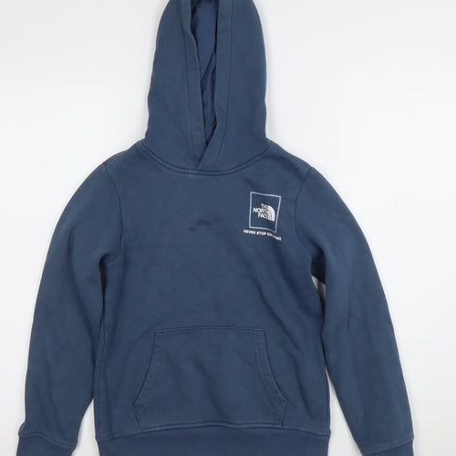 The North Face Boys Blue Pullover Hoodie Size 12 Years