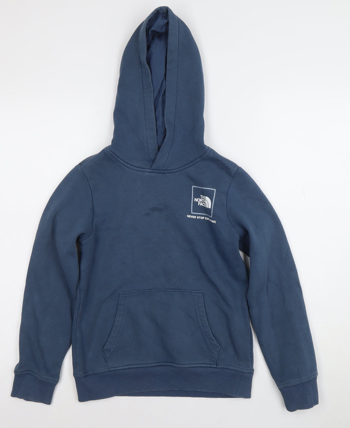The North Face Boys Blue Pullover Hoodie Size 12 Years