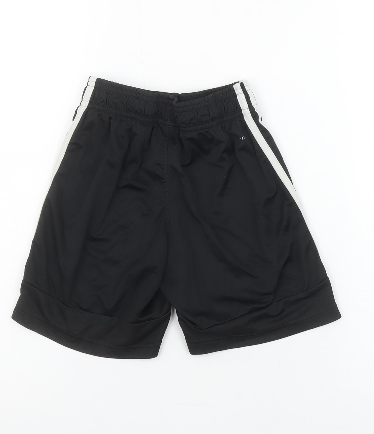 Adidas Boys Black 9-10 Years Athletic Sports Shorts