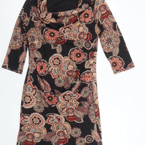 Dunnes Women’s Multicoloured Floral Sheath Dress Size 12