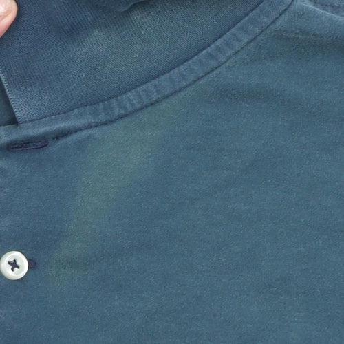 Ralph Lauren Men's Blue 2XL Classic Fit Cotton Polo Shirt