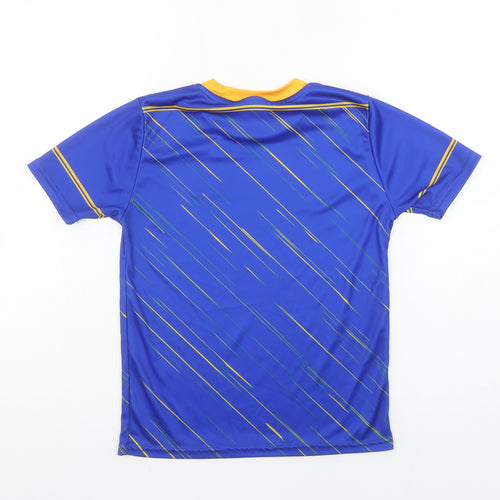 Masita Boys Blue 7-8 Years Sports Jersey T-Shirt Quick Dry Top