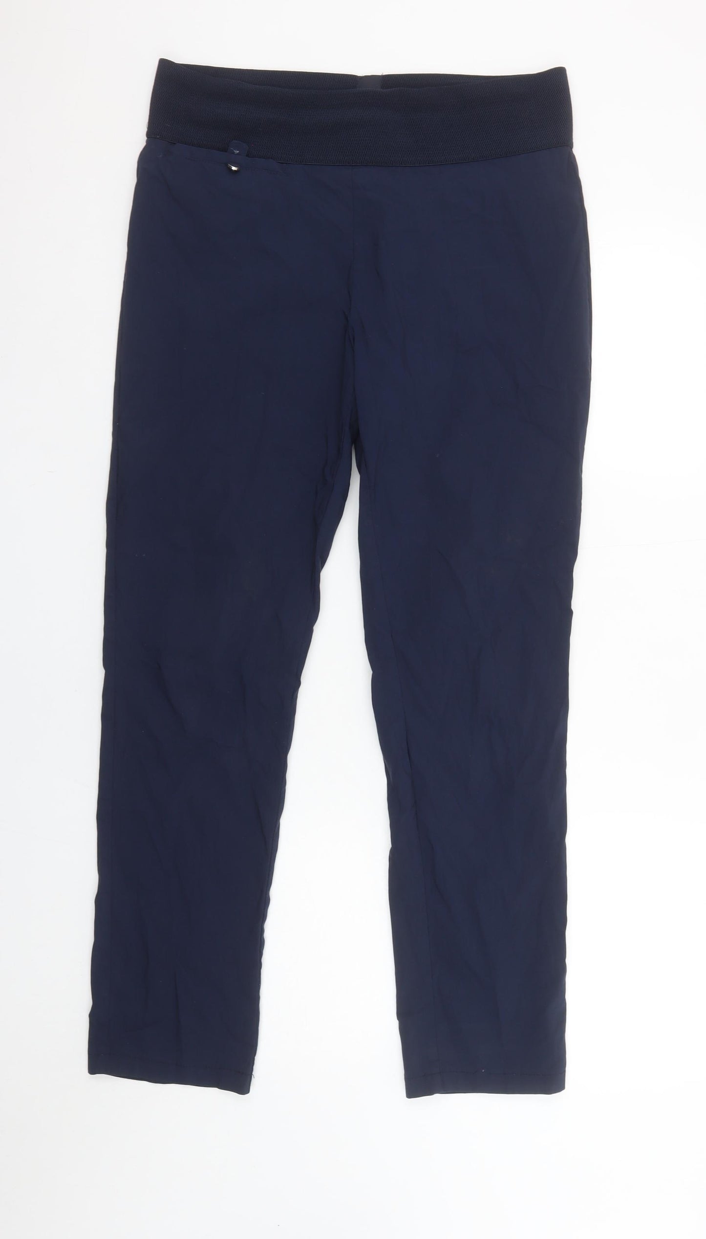 Kelly & Grace Women’s Blue Capri Stretch Leggings Size 14