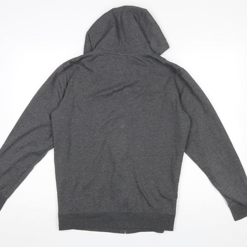 Rip Curl Men's Grey Full Zip Hoodie Small Regular Fit Surf Style
