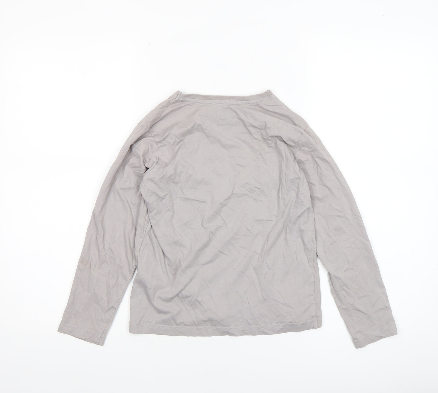 Primark Boys Beige Star Wars Mandalorian Long Sleeve T-Shirt 8-9 Years