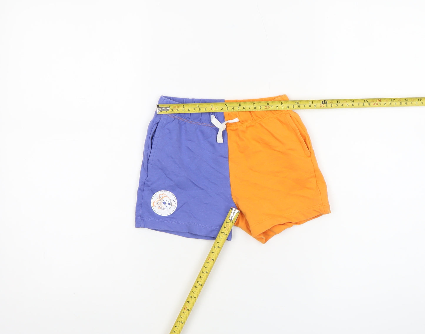 Disney Baby Multicolour Cotton Shorts 24 Months Unisex Casual Lightweight