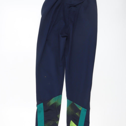 Umbro Boys Blue Ireland Football Jogger Trousers 13 Years 158cm