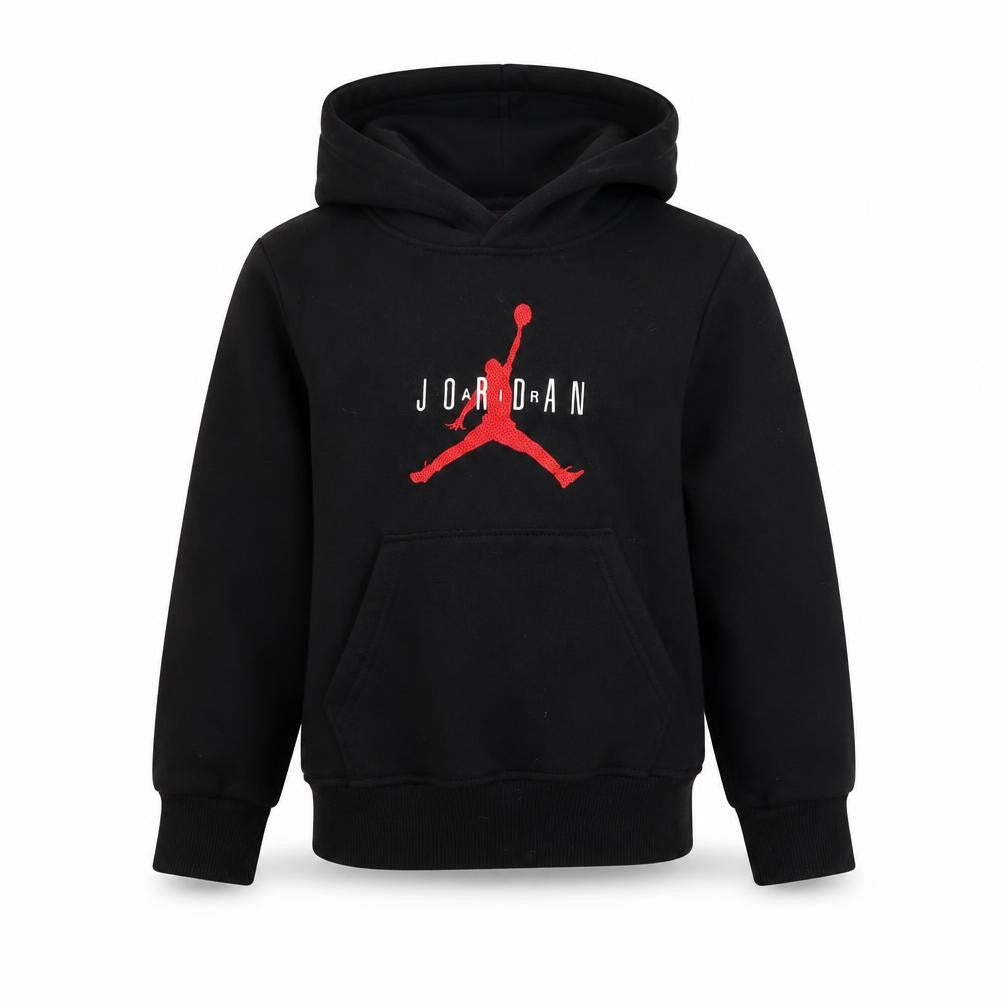 Jordan Boys Black Pullover Hoodie 4 Years Basketball Logo Sweatshirt