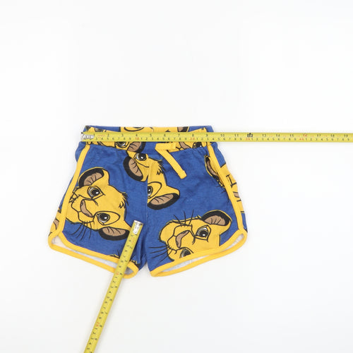 Disney Baby The Lion King Blue Simba Shorts 18-24 Months Unisex