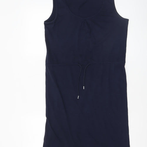Regatta Women’s Blue Cotton Tank Dress Size 8 Knee Length Sleeveless