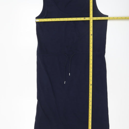 Regatta Women’s Blue Cotton Tank Dress Size 8 Knee Length Sleeveless