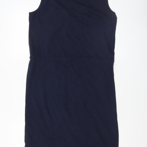 Regatta Women’s Blue Cotton Tank Dress Size 8 Knee Length Sleeveless