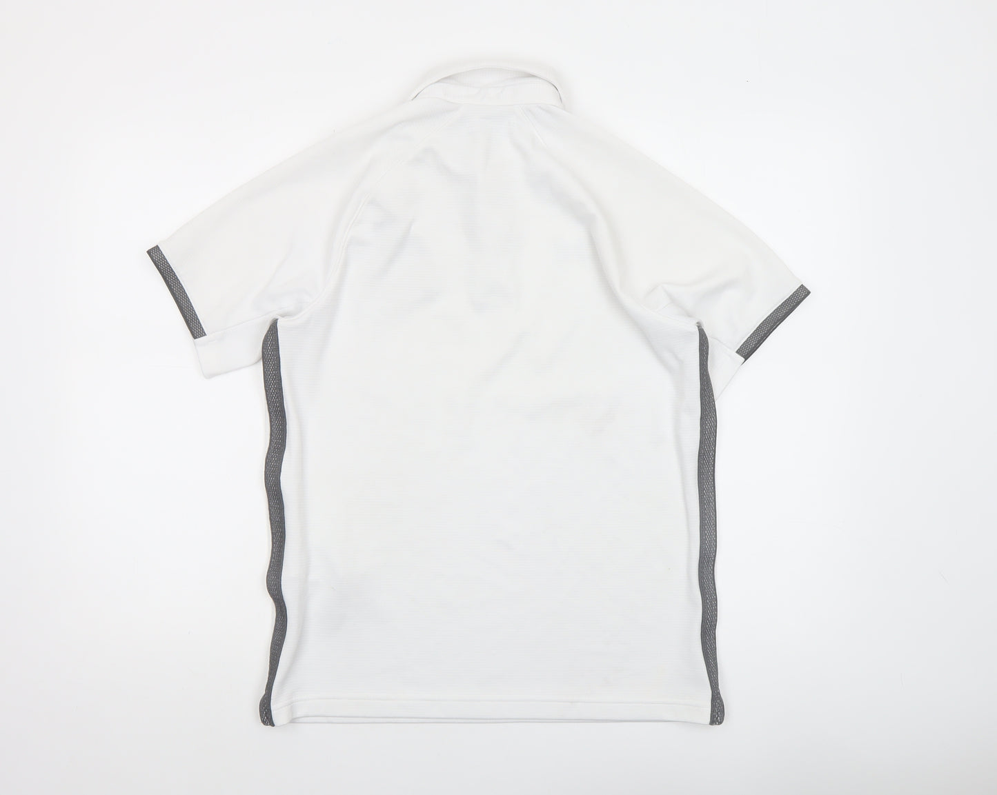 Under Armour Men's White Small HeatGear Polo Shirt Bruins Logo