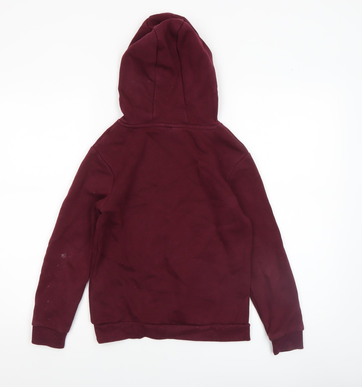 Harry Potter Boys Burgundy Pullover Hoodie 9-10 Years Quidditch Graphic Sweatshirt