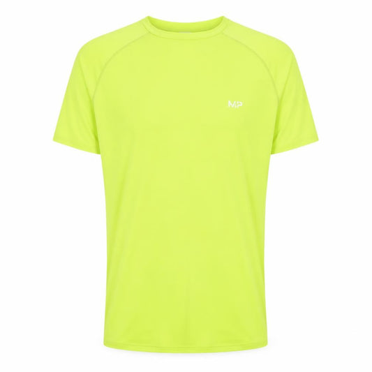 MP Men's Yellow XL Athletic Fit Quick Dry Sports T-Shirt