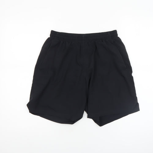 New Balance Men’s Black Small Athletic Running Shorts
