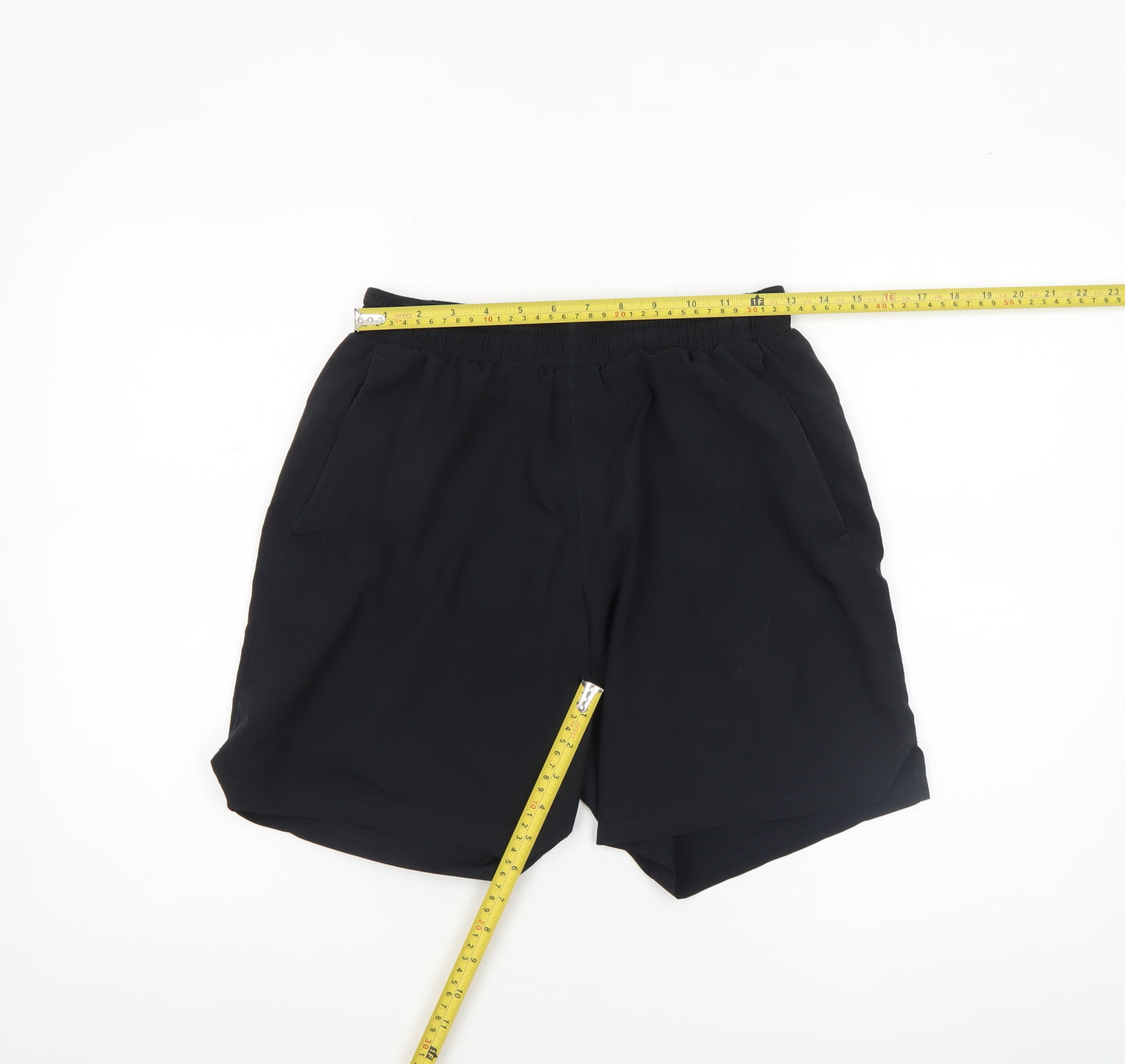 New Balance Men’s Black Small Athletic Running Shorts