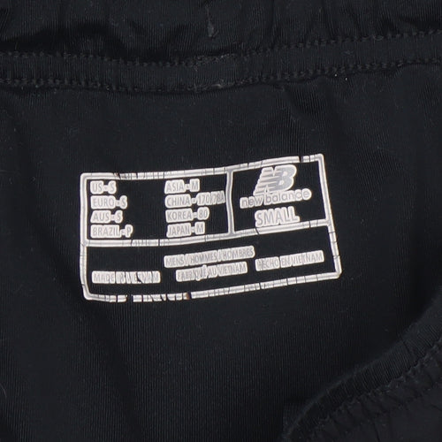 New Balance Men’s Black Small Athletic Running Shorts