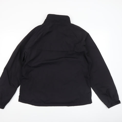 Backswing Women Black Pink Lined Waterproof Jacket Size 10