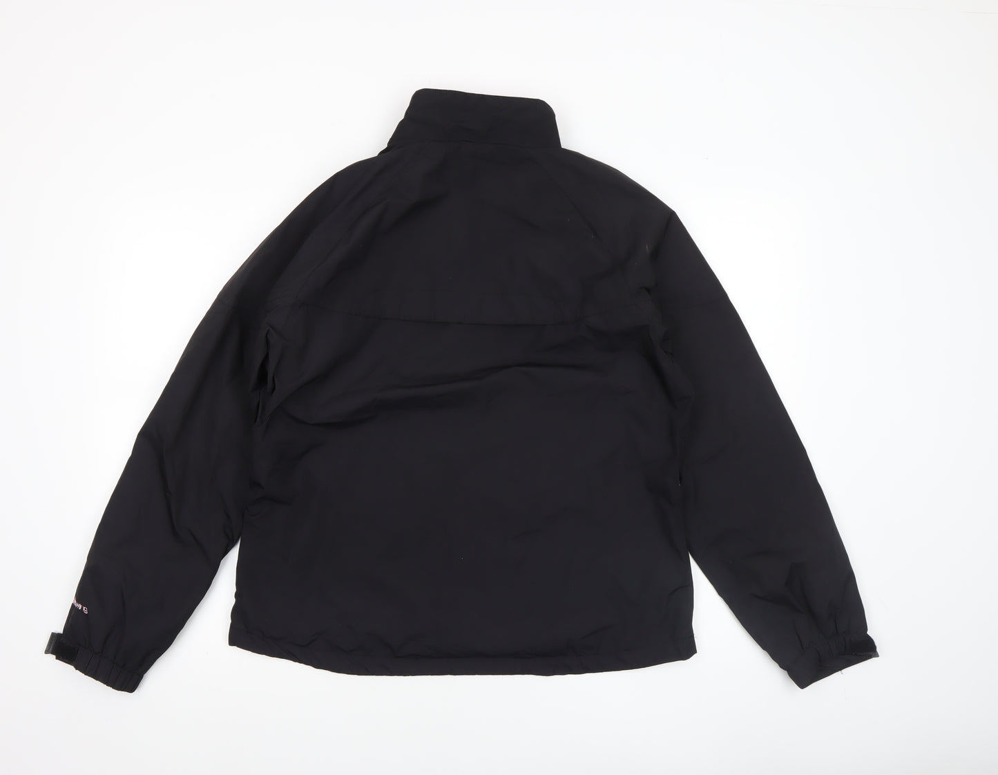 Backswing Women Black Pink Lined Waterproof Jacket Size 10