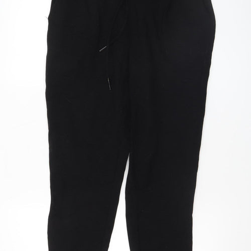 Vero Moda Women’s Black Jogger Trousers L Casual Comfortable Cotton