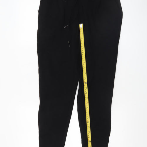 Vero Moda Women’s Black Jogger Trousers L Casual Comfortable Cotton