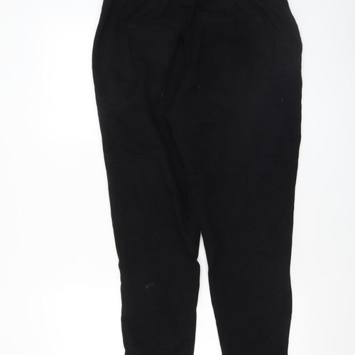 Vero Moda Women’s Black Jogger Trousers L Casual Comfortable Cotton