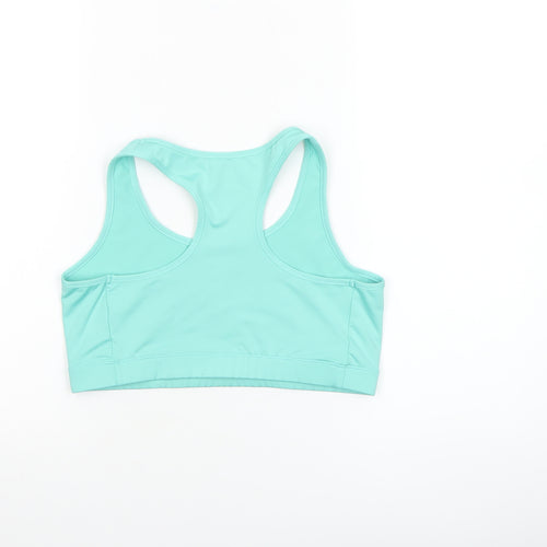 Ellesse Women's Blue Size 12 Sports Bra Racerback Medium Support