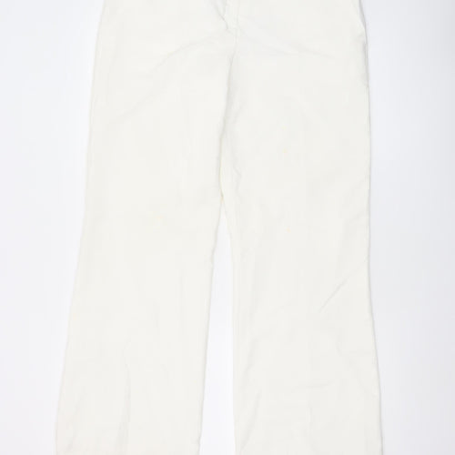St Bernard for Dunnes Stores Women’s Ivory Straight Leg Trousers Size 14