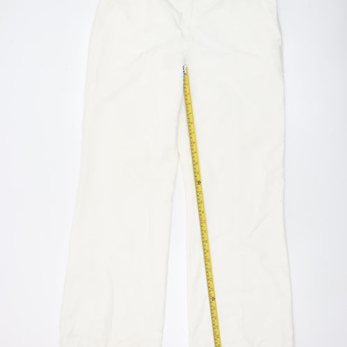 St Bernard for Dunnes Stores Women’s Ivory Straight Leg Trousers Size 14