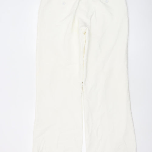 St Bernard for Dunnes Stores Women’s Ivory Straight Leg Trousers Size 14