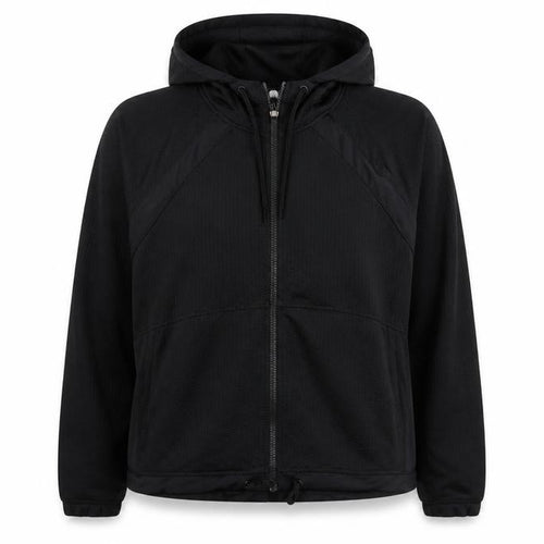 Marks and Spencer Womens Black Full Zip Hooded Sweatshirt UK 12