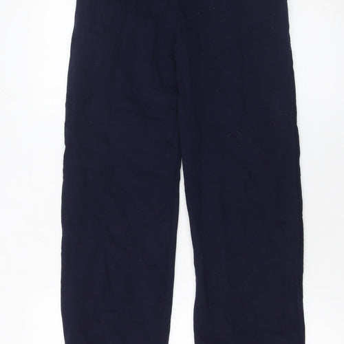 SoulCal & Co Girls Blue Jogger Trousers 13-14 Years 100% Cotton Casual Pants