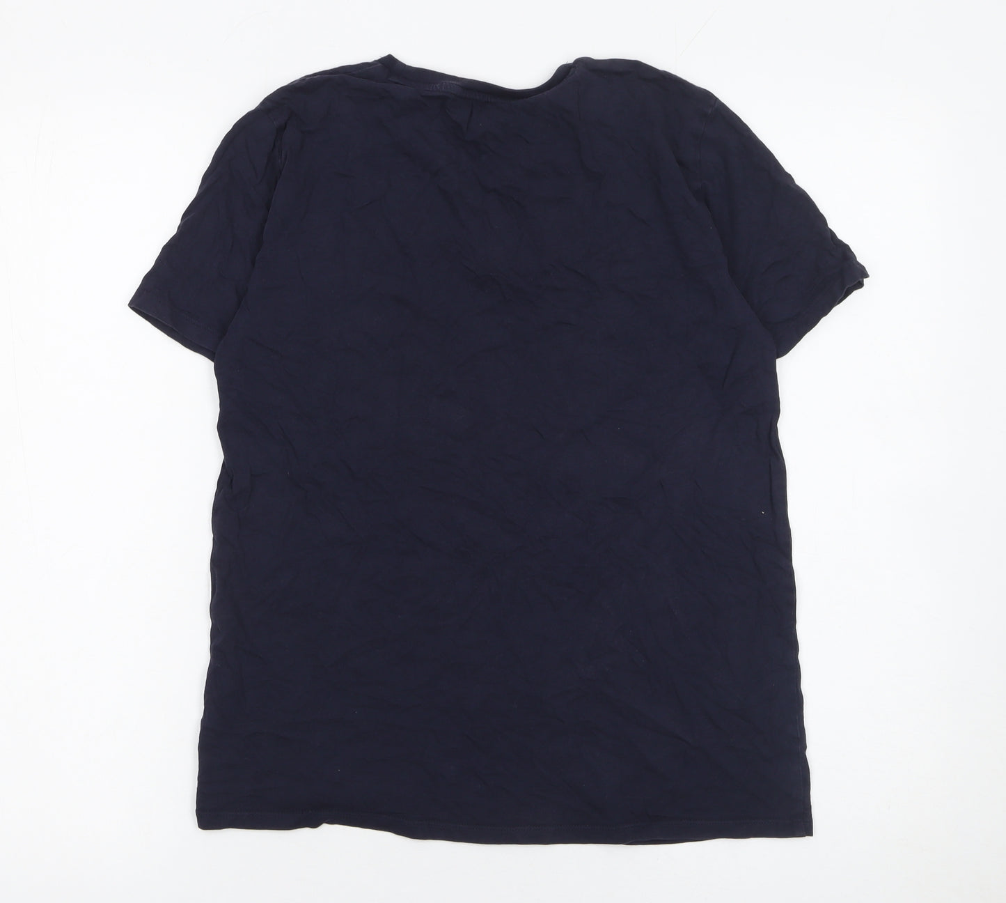 GANT Boys Blue 13-14 Years Graphic Print Cotton T-Shirt
