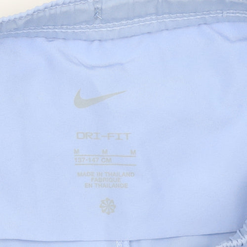 Nike Boys Blue Dri-FIT Athletic Shorts M 11-12Y Quick Dry Running