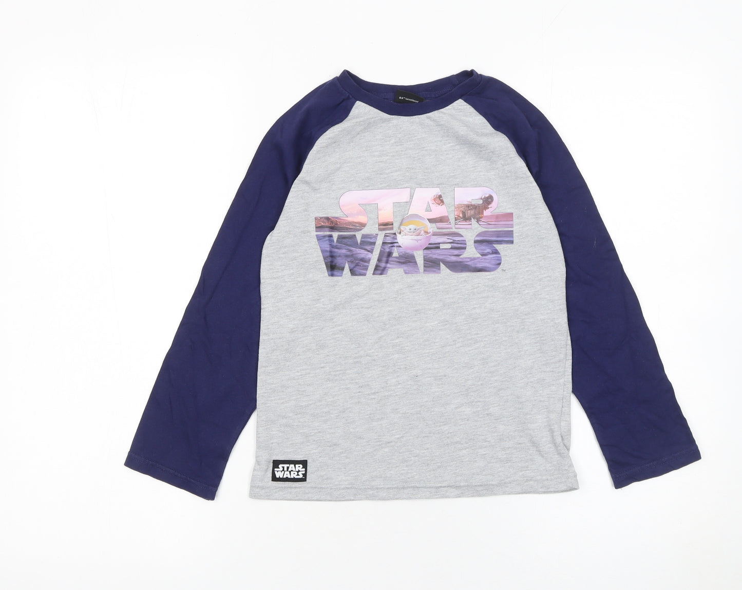 Star Wars Boys Multicoloured Long Sleeve T-Shirt Size 8-9 Years