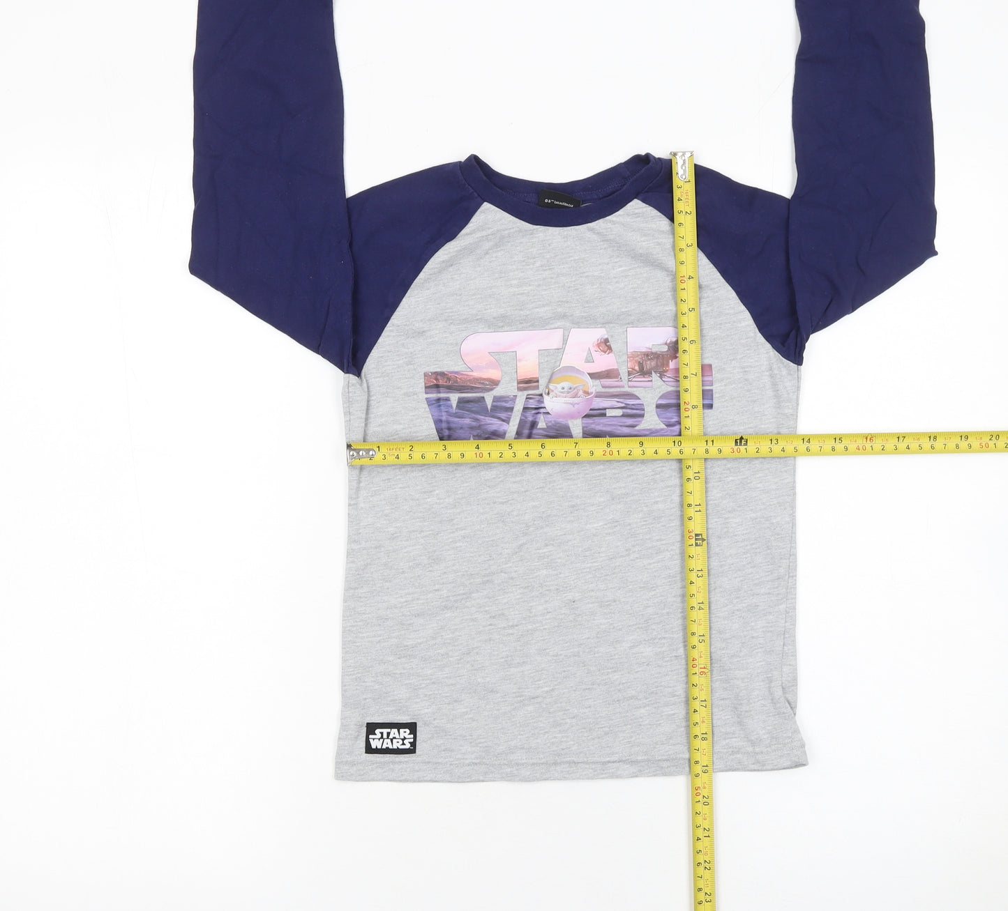 Star Wars Boys Multicoloured Long Sleeve T-Shirt Size 8-9 Years