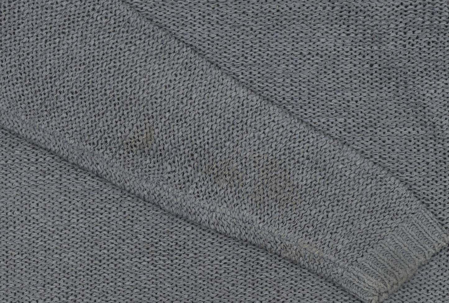 ONLY Womens Blue XS Chunky Knit Pullover Jumper