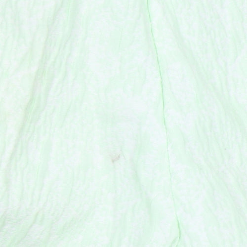 Zara Basic Women Green Slim Fit Trousers XS
