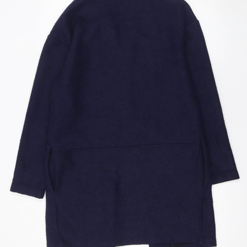 Marks and Spencer Women's Blue Long Sleeve Open Cardigan Size 10
