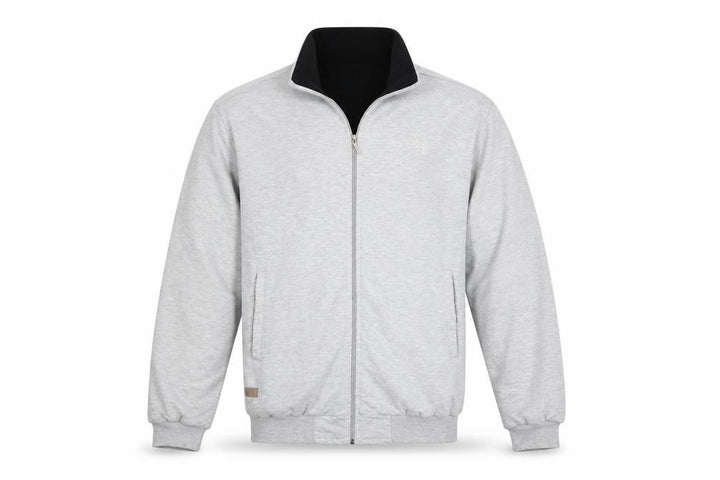 Abercrombie & Fitch Men's Grey Full Zip Sweatshirt L Regular Fit