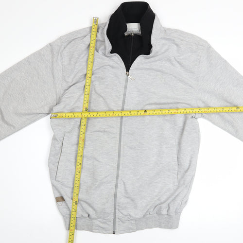 Abercrombie & Fitch Men's Grey Full Zip Sweatshirt L Regular Fit