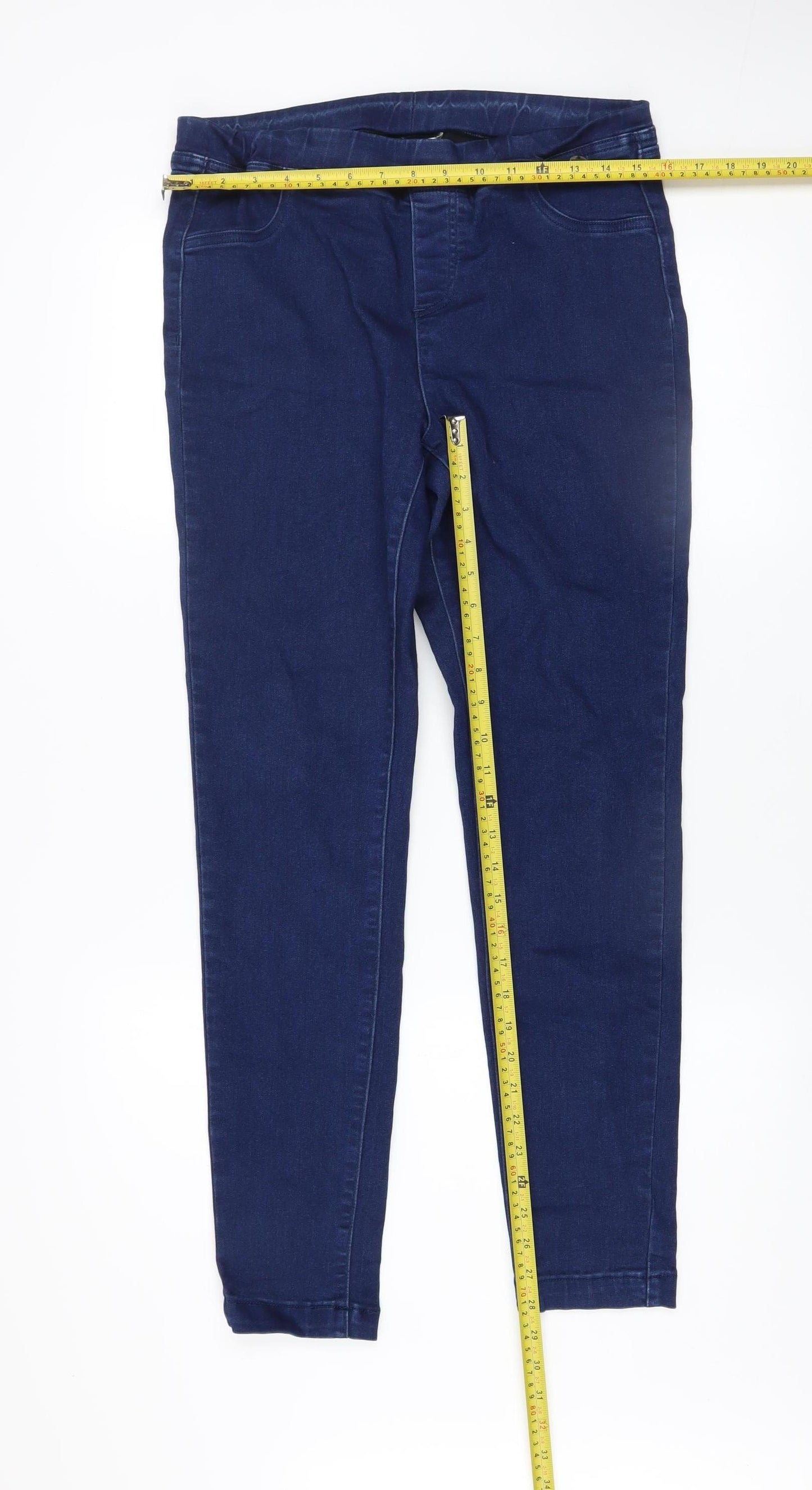 PINNS Womens Blue Size 12 Skinny Stretch Jeans
