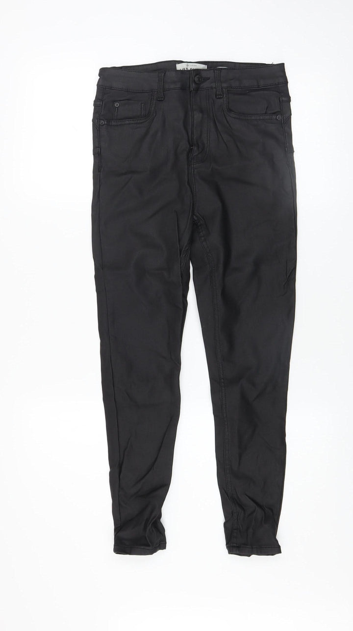 New Look Women Black Skinny Lift & Shape Jeggings Size 10