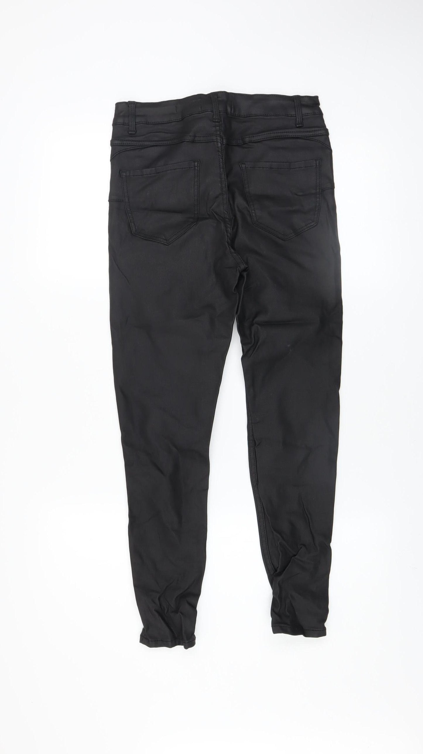 New Look Women Black Skinny Lift & Shape Jeggings Size 10