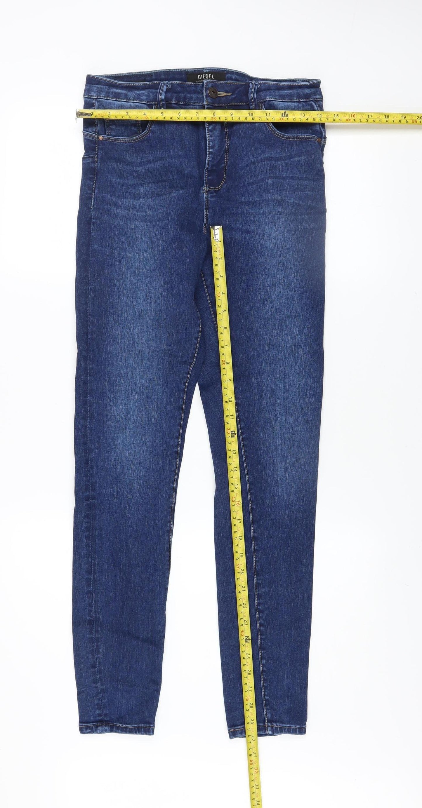 Diesel Men's Blue Slim Skinny Denim Jeans W30 L32